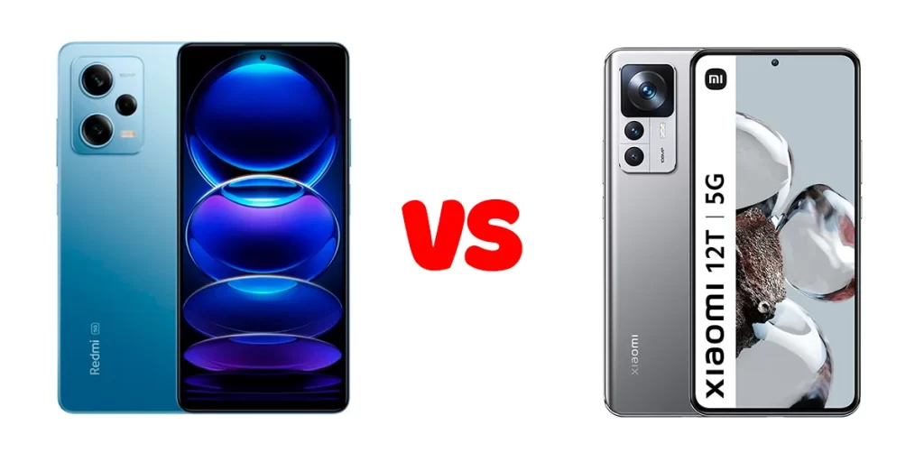 Xiaomi 12T vs Redmi Note 12 Pro