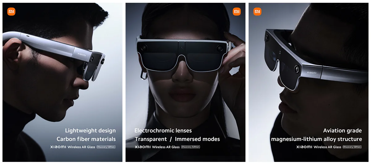 پوسترهای تبلیغاتی عینک واقعیت مجازی شیائومی