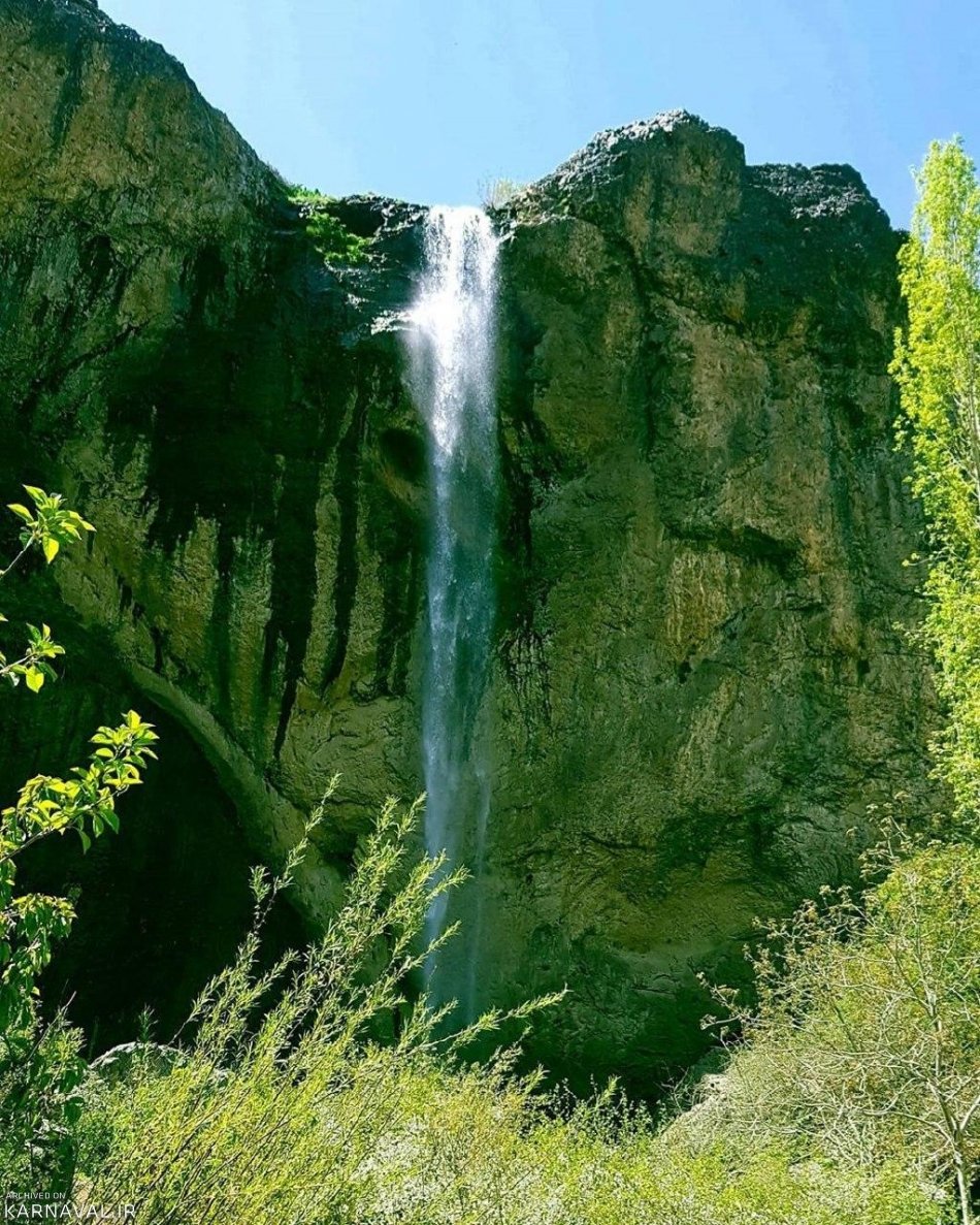 آبشار سنگان- کاماپرس