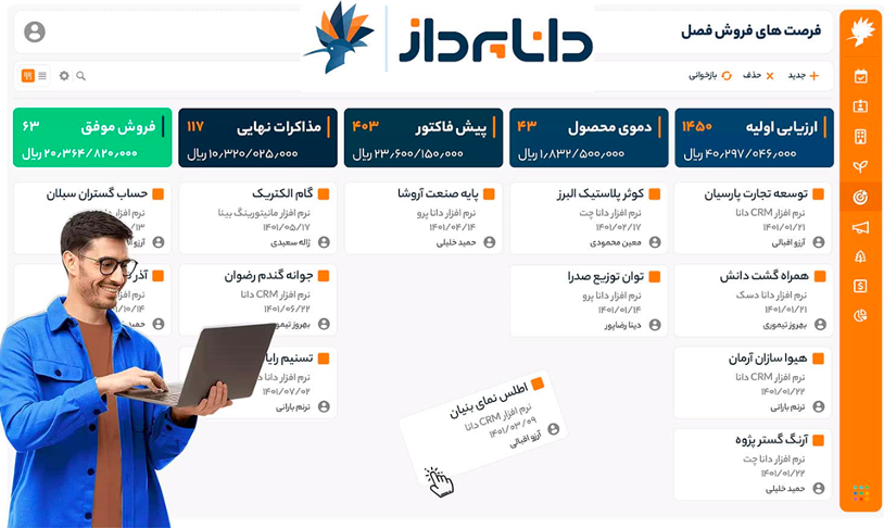 CRM دانا-کاماپرس