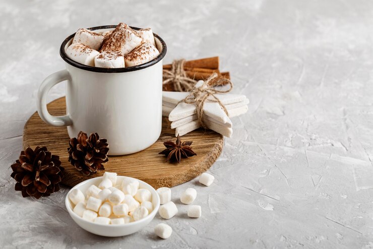 Hot chocolate powder-کاماپرس