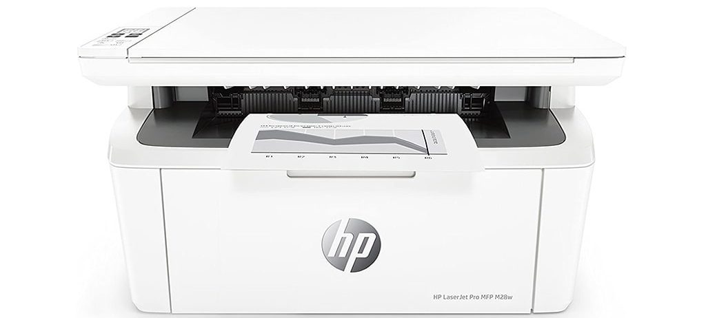 پرینتر لیزری اچ پی مدل LaserJet Pro M28w کاماپرس