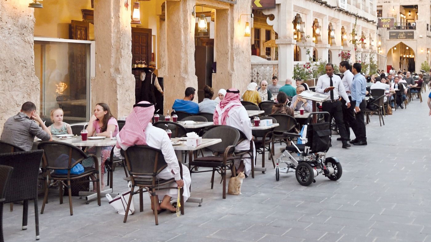 بازار سنتی سوق واقف قطر 
