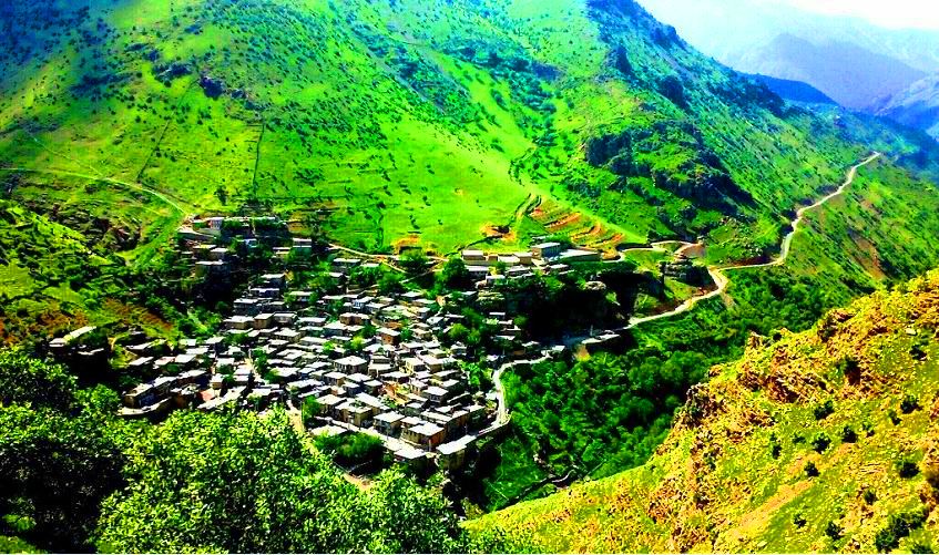 روستای شمشیر کرمانشاه کاماپرس