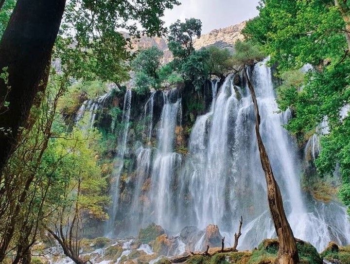 ۵ آبشار چهارمحال و بختیاری با زیبایی نفس گیر