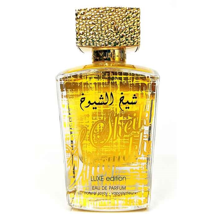 3-عطر زنانه لاکچری شیخ الشیخ زرد