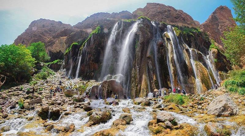 آبشار مارگون شیراز - کاماپرس