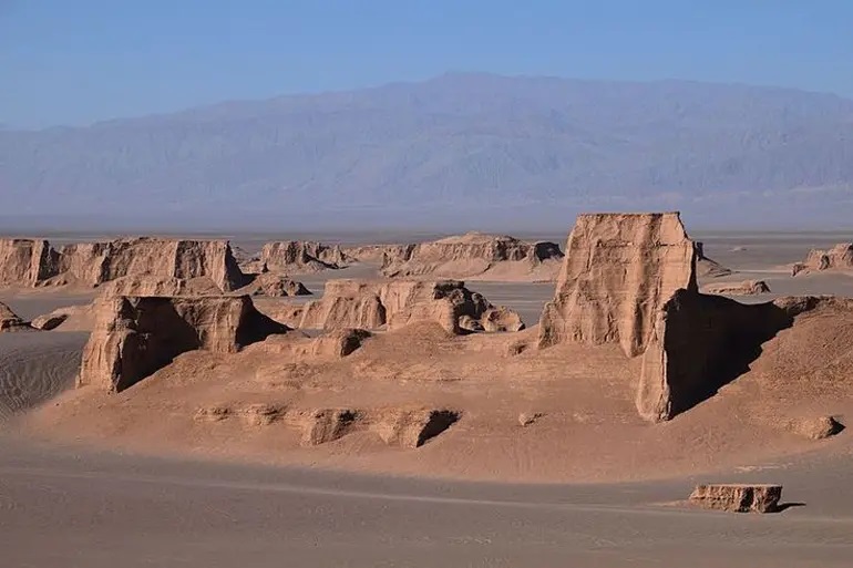 کویر گردی در زمستان